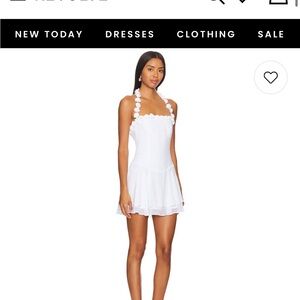MAJORELLE Britan White Dress